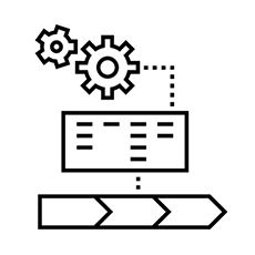 Lang projekttid ikon